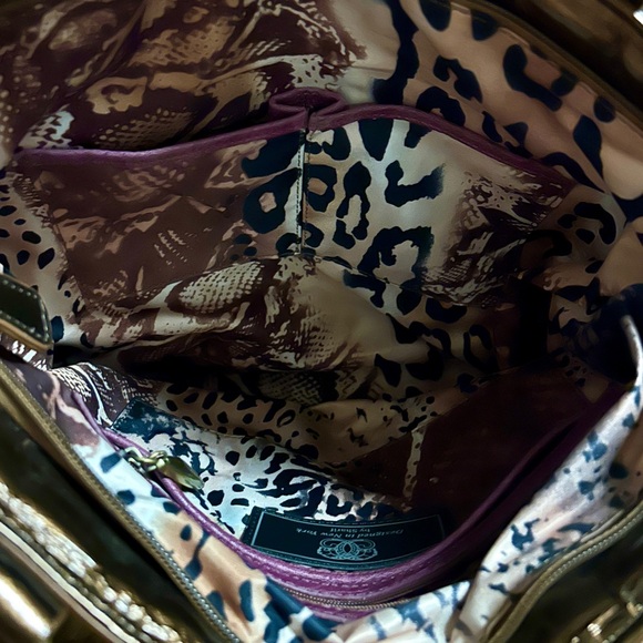 Sharif • Original • Safari • Brown • Angora Fur • Stones/Crystals •Shoulder Bag - Picture 13 of 16